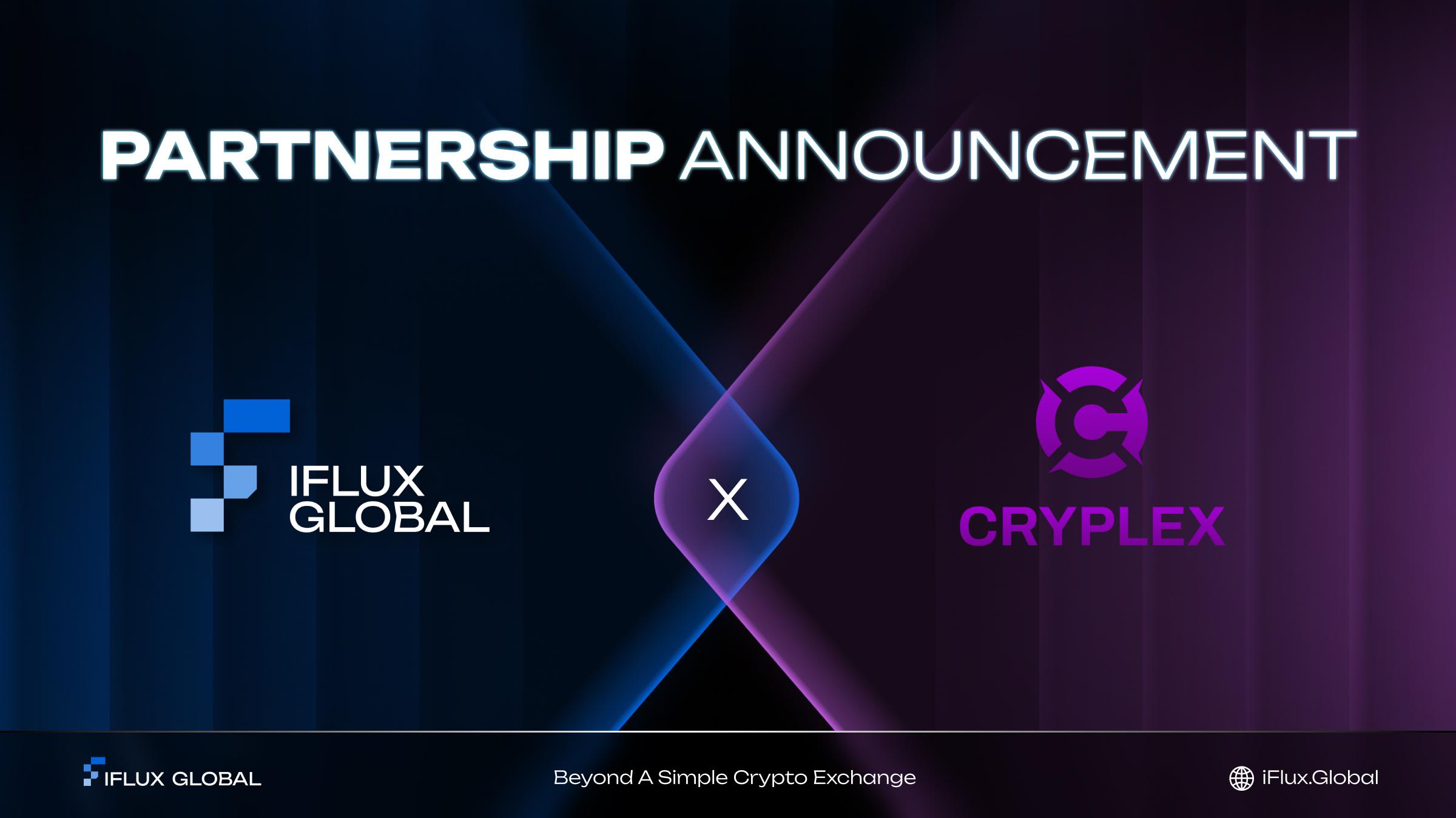Partnership Announcement with Cryplex.