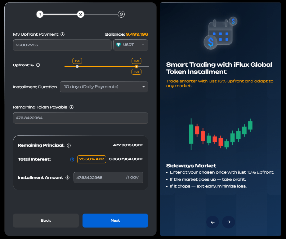 Review your plan before confirming